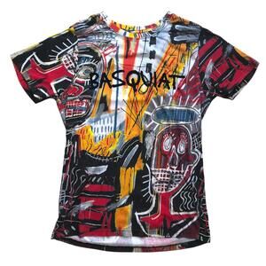 Basquiat x Eleven Paris - AOP Graphic T-Shirt